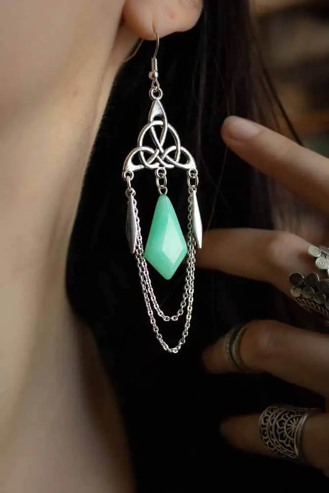 Coffret bijou Aventurine verte lunamanashop