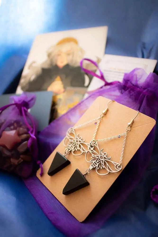Coffret bijou Obsidienne ténébreuse lunamanashop