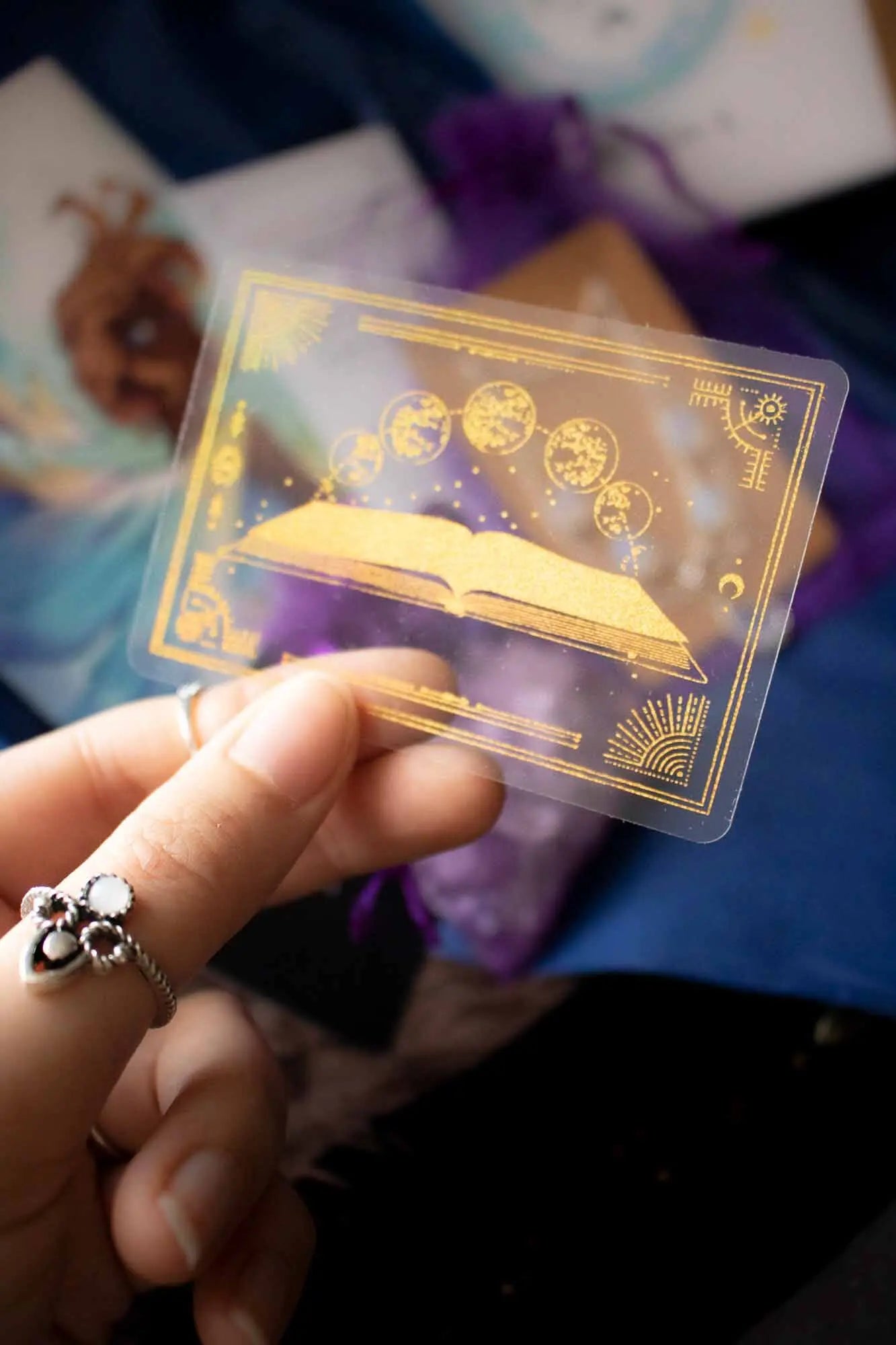 Coffret bijou Opaline des cieux lunamanashop