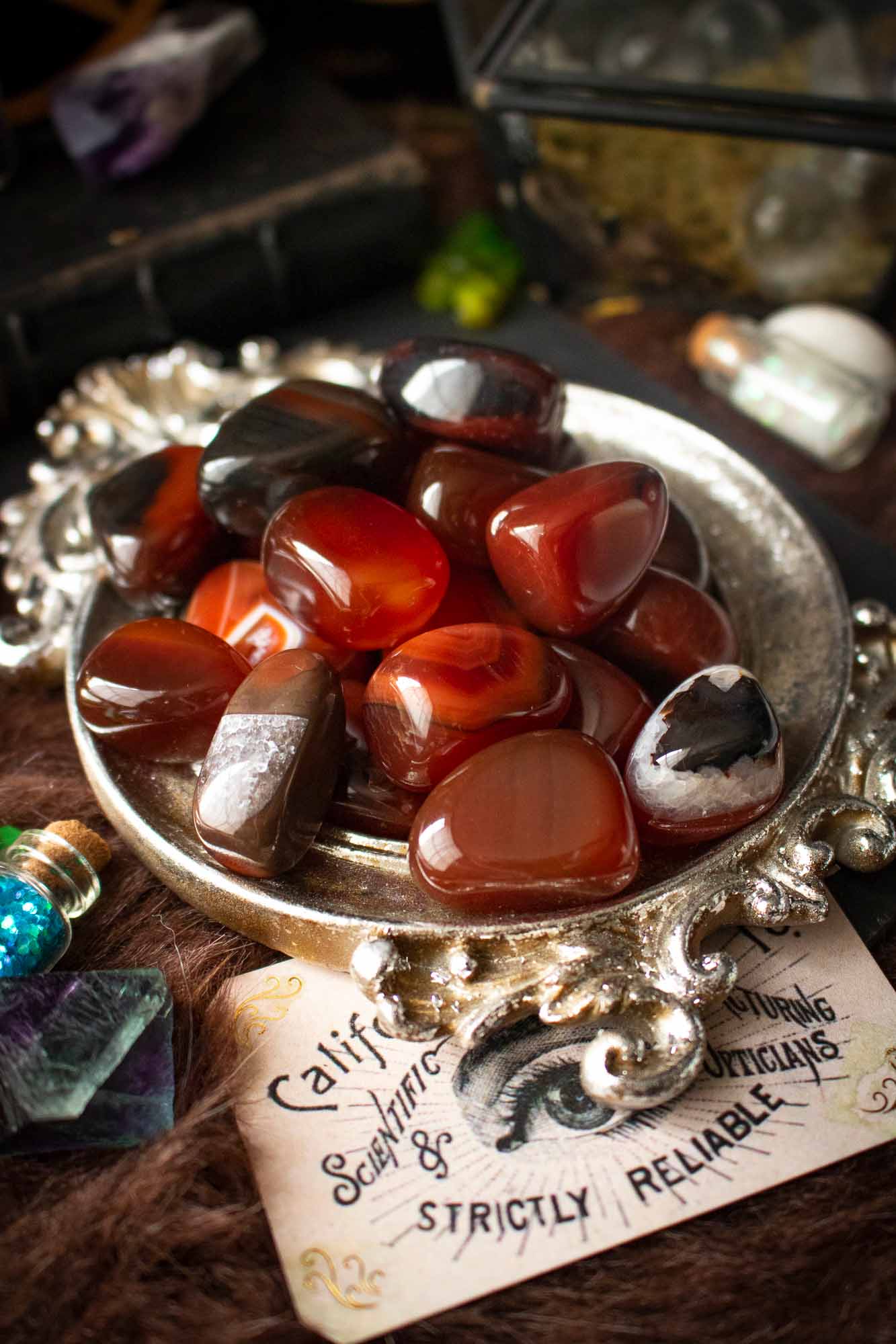 Pierre roulée Agate lunamanashop