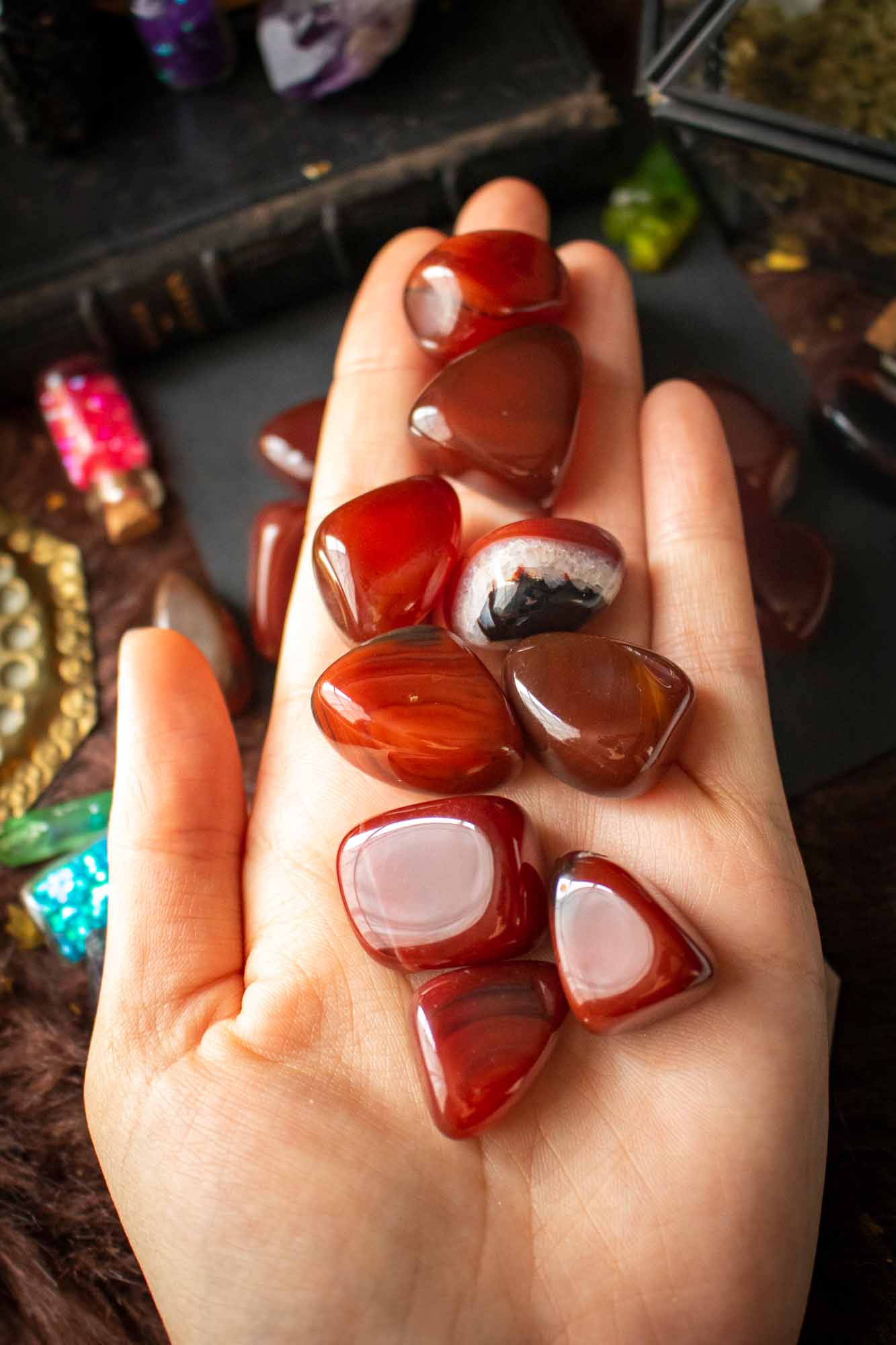 Pierre roulée Agate lunamanashop