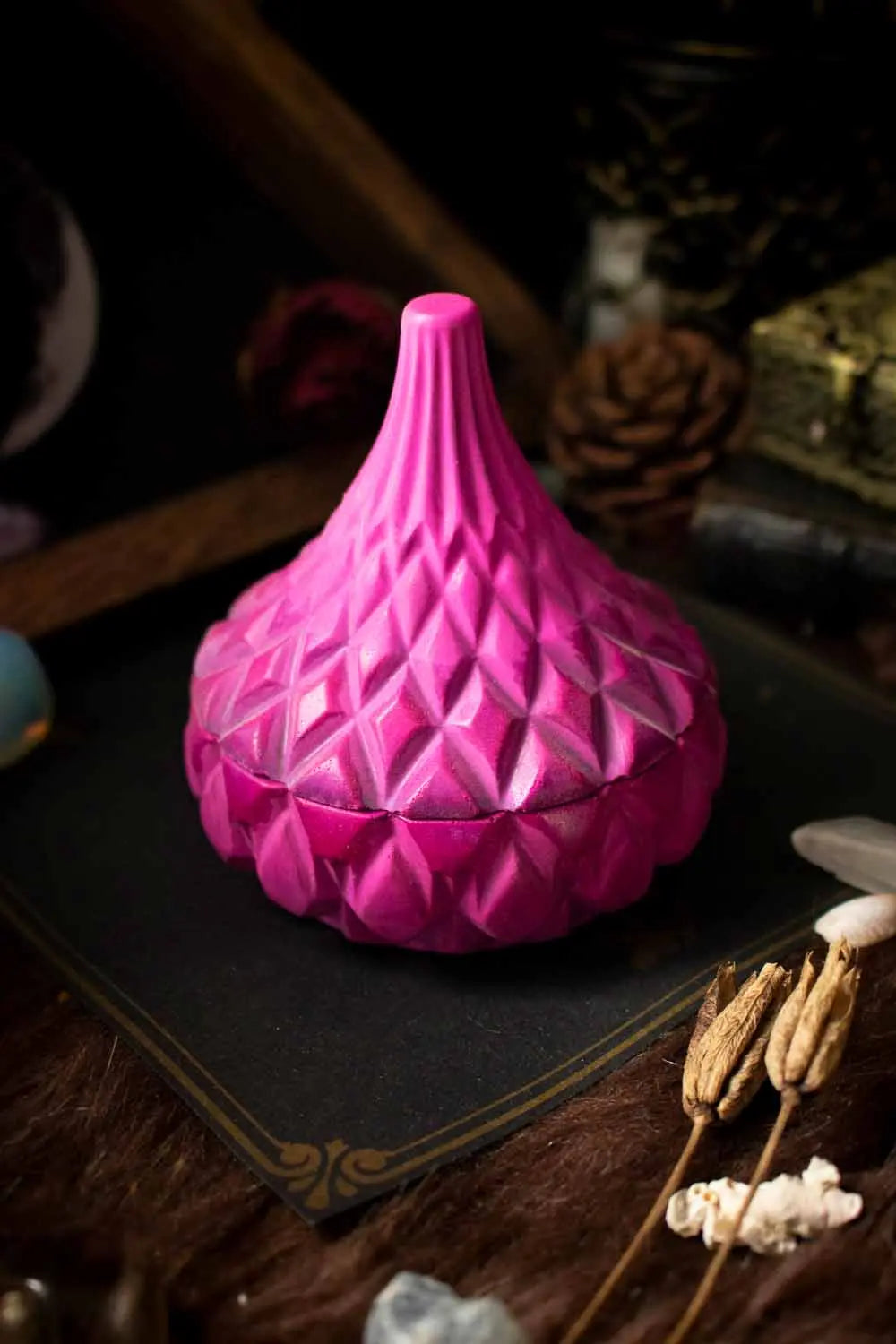 Boîte de la gardienne avec couvercle, Modèle n°5 lunamanashop