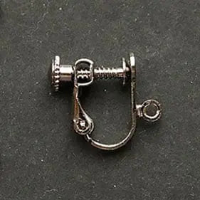 Optionbijoux clips argentés lunamanashop