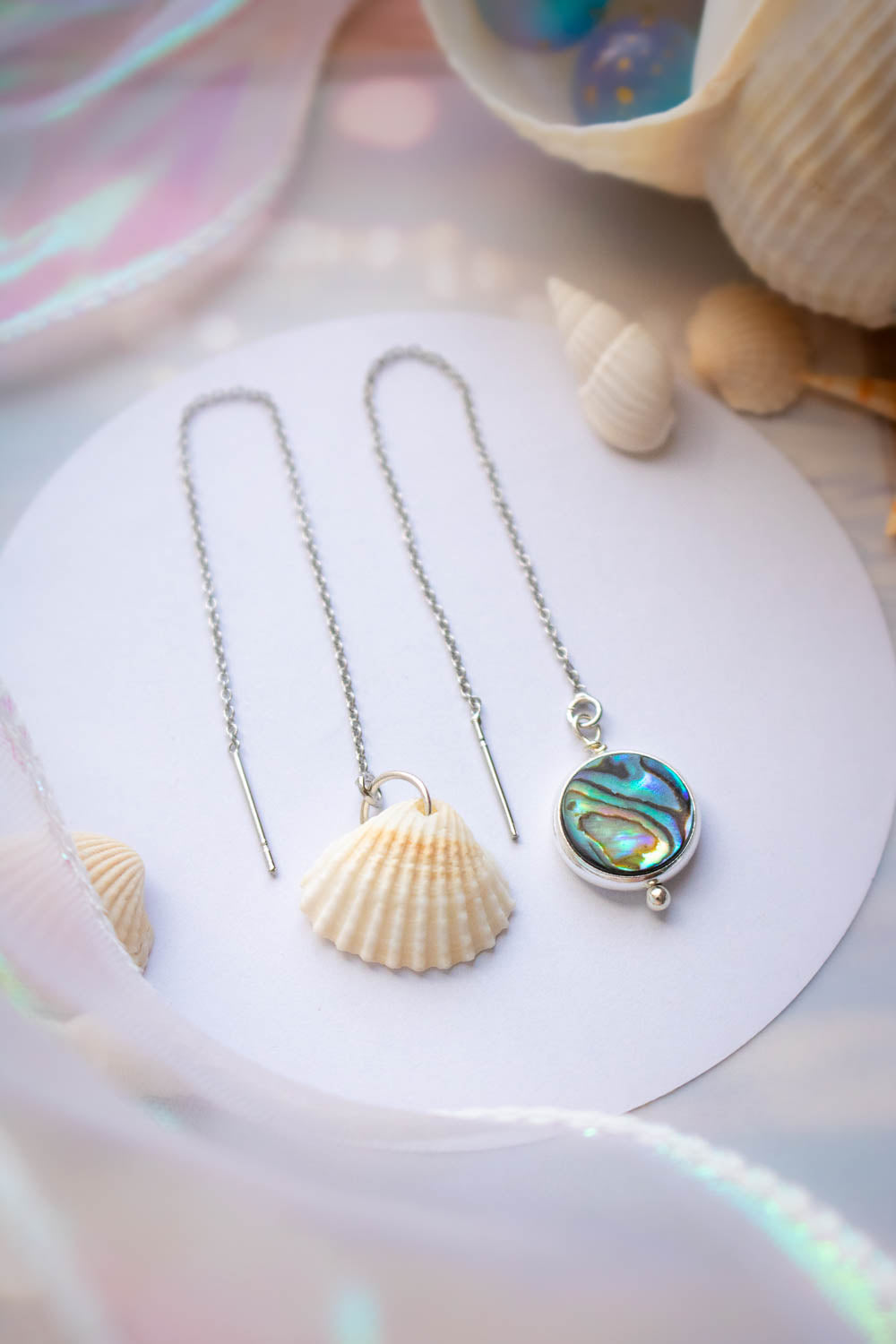Boucles d'oreilles Mérida - Elégance marine lunamanashop