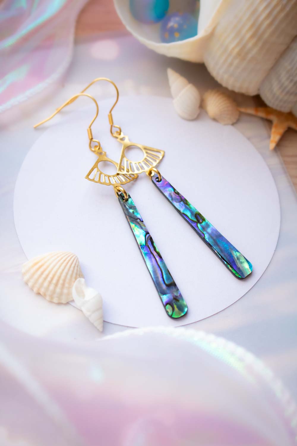 Boucles d'oreilles Vaïmiti - Joyaux ensorcelant des mers lunamanashop
