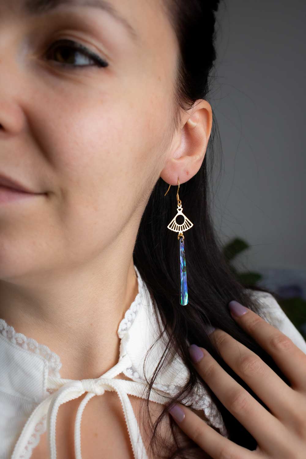 Boucles d'oreilles Vaïmiti - Joyaux ensorcelant des mers lunamanashop