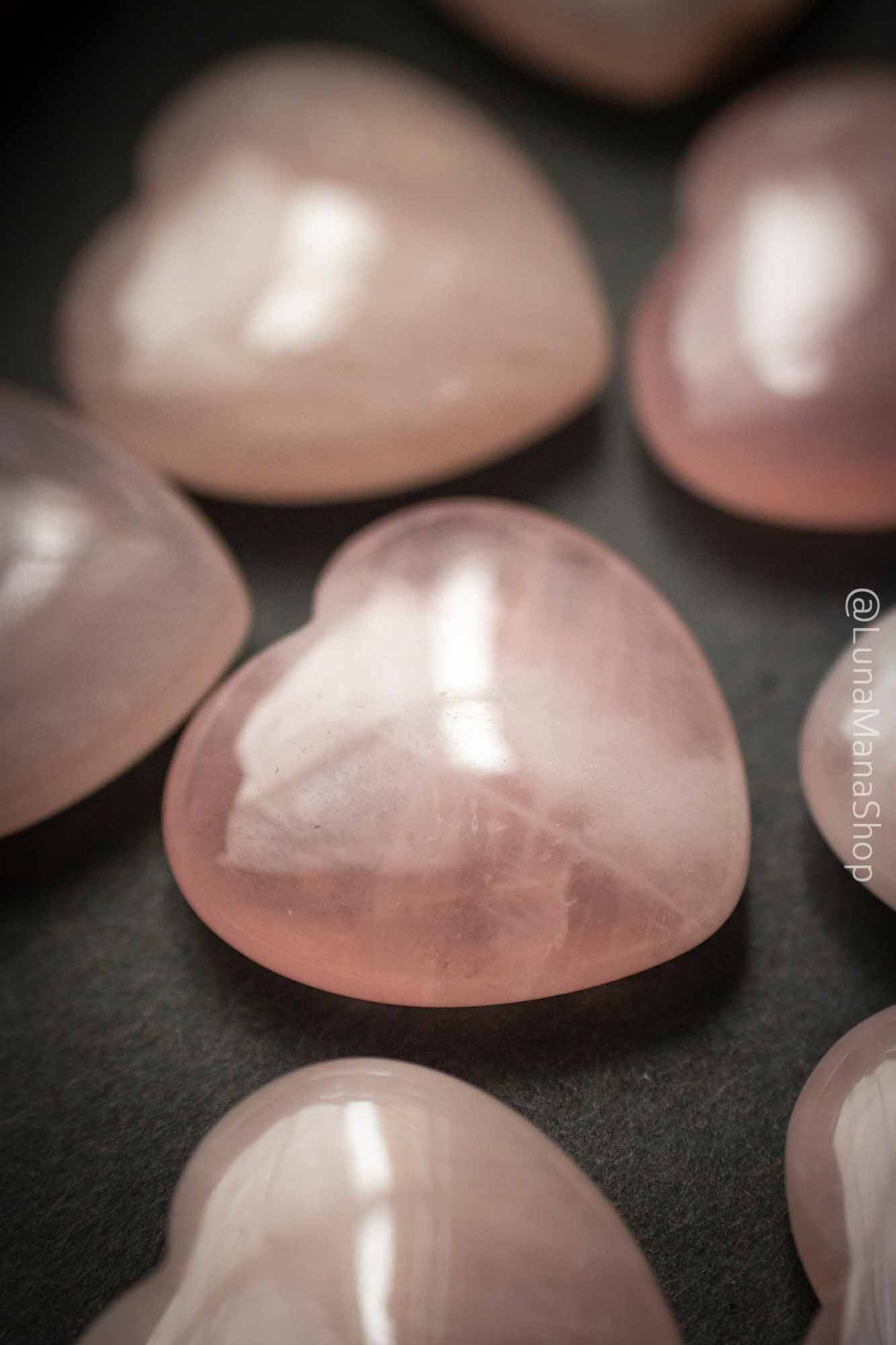 Pierre Cur en Quartz rose lunamanashop