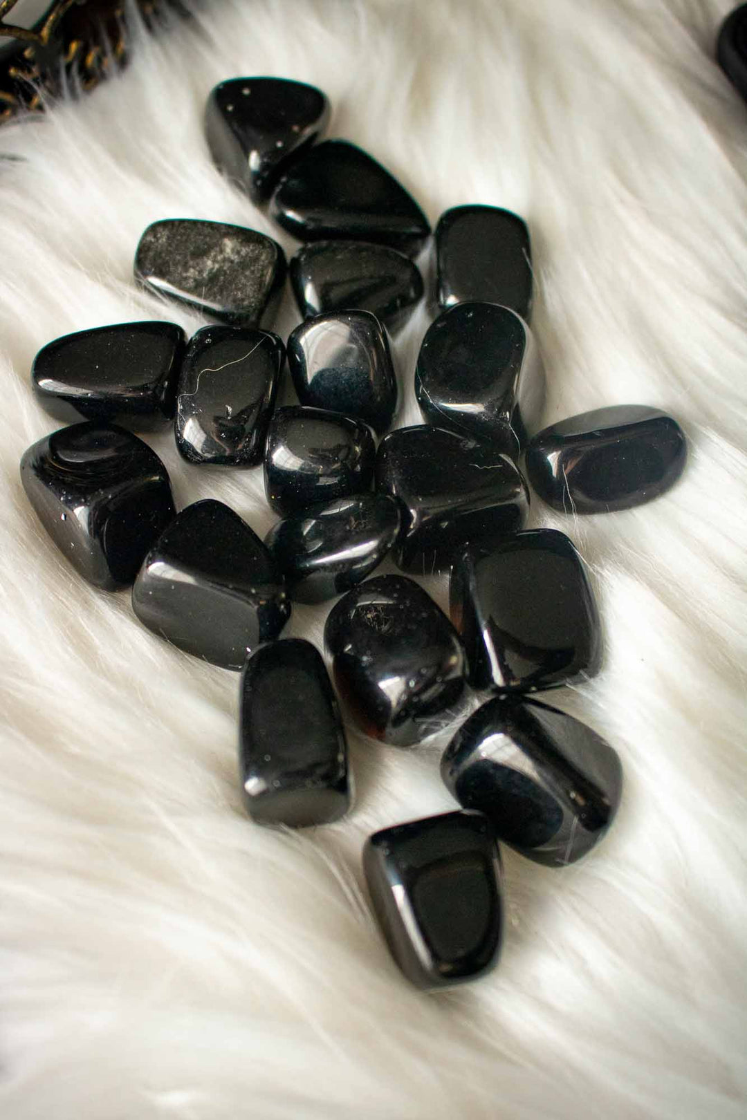 Pierre roulée Obsidienne lunamanashop