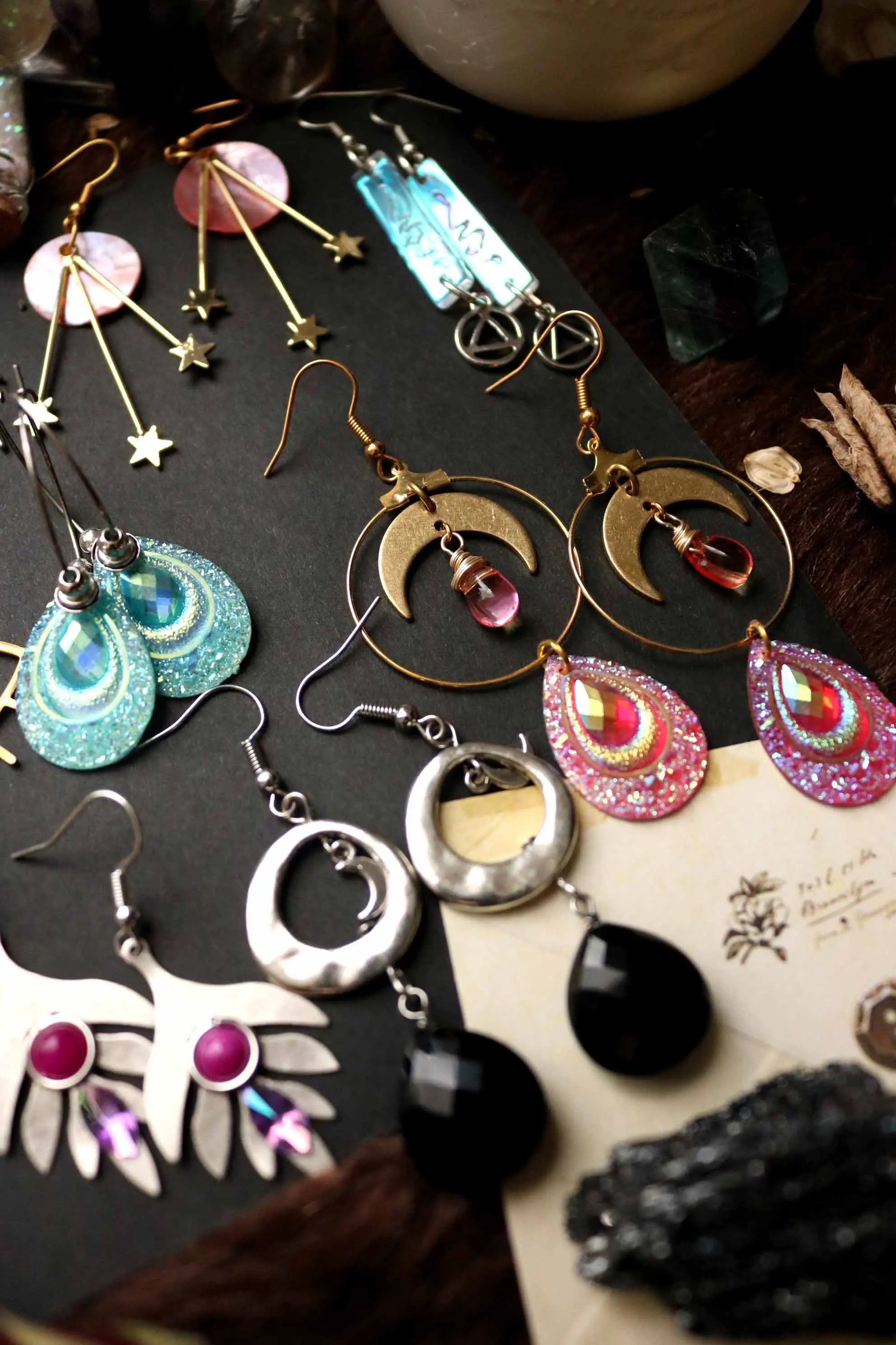 Boucles d'oreilles EDITION LIMITÉE (série 3) lunamanashop
