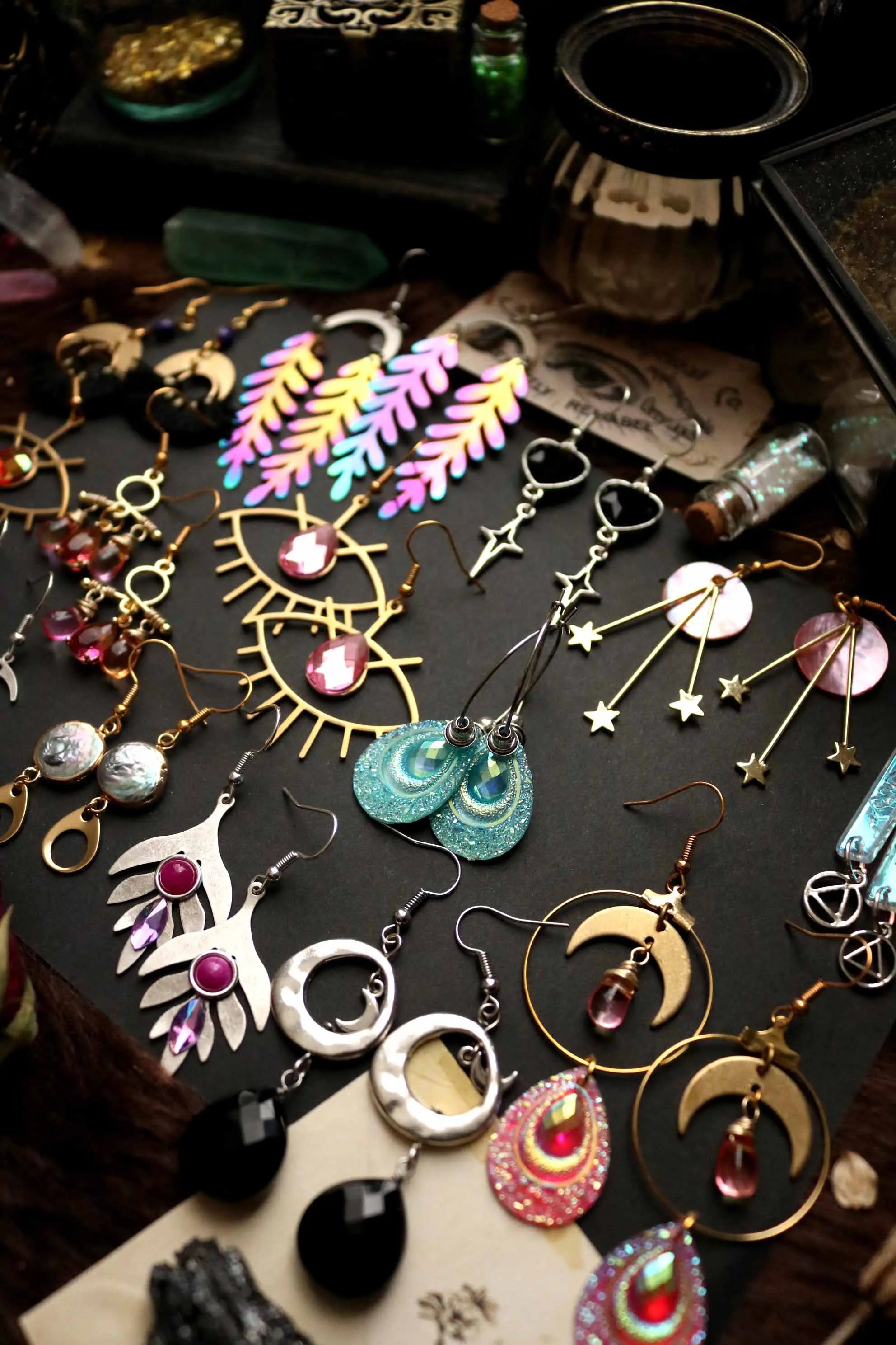 Boucles d'oreilles EDITION LIMITÉE (série 3) lunamanashop